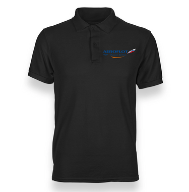 RUSSIAN AIRLINES POLO T-SHIRT